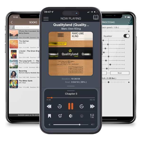Download fo free audiobook Qualityland (QualityLand, #1) by Marc-Uwe Kling and listen anywhere on your iOS devices in the ListenBook app.