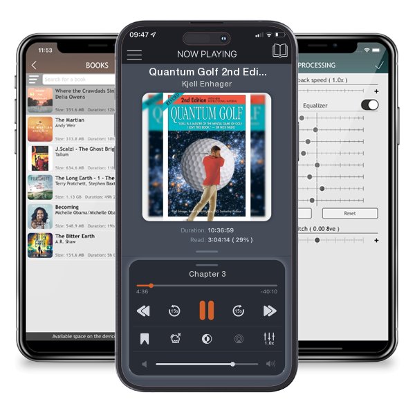Download fo free audiobook Quantum Golf 2nd Edition by Kjell Enhager and listen anywhere on your iOS devices in the ListenBook app.