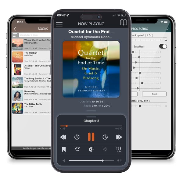 Download fo free audiobook Quartet for the End of Time by Michael Symmons Roberts and listen anywhere on your iOS devices in the ListenBook app.