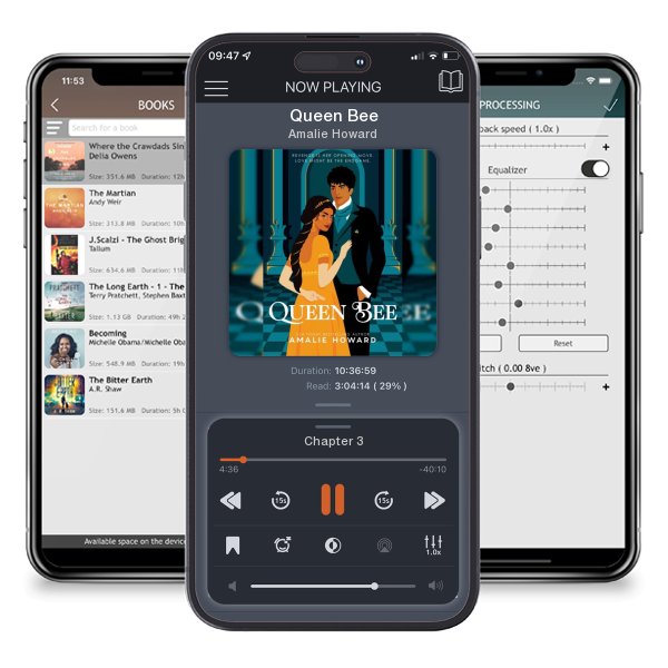 Download fo free audiobook Queen Bee by Amalie Howard and listen anywhere on your iOS devices in the ListenBook app.