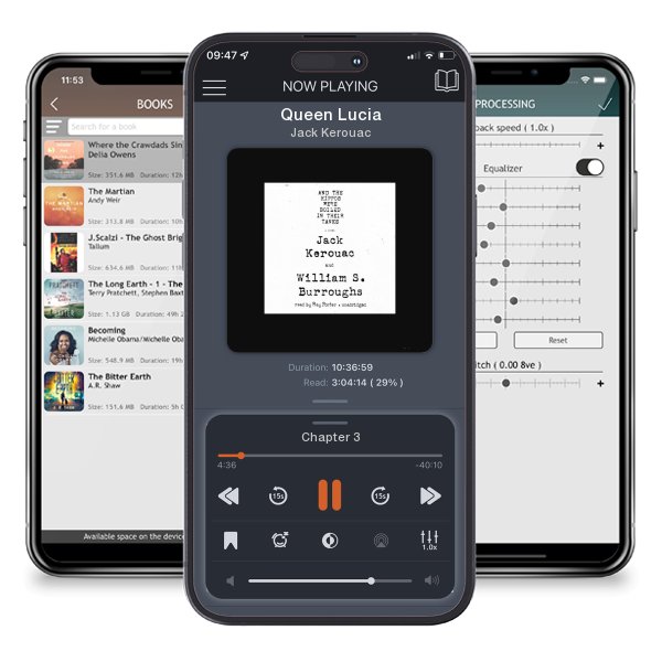 Download fo free audiobook Queen Lucia by Jack Kerouac and listen anywhere on your iOS devices in the ListenBook app.
