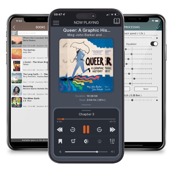 Download fo free audiobook Queer: A Graphic History by Meg-John Barker and Julia Scheele and listen anywhere on your iOS devices in the ListenBook app.