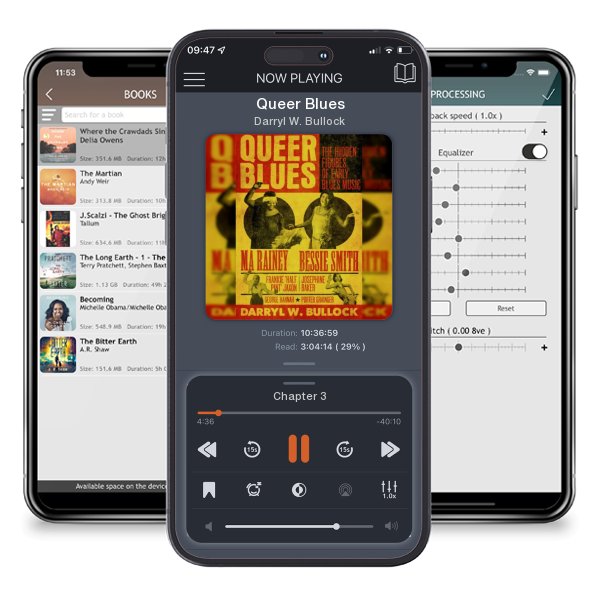 Download fo free audiobook Queer Blues by Darryl W. Bullock and listen anywhere on your iOS devices in the ListenBook app.