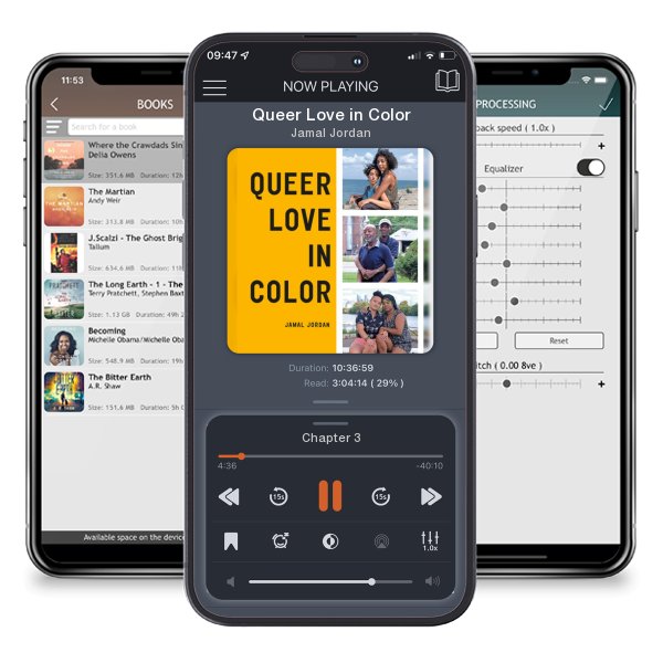 Download fo free audiobook Queer Love in Color by Jamal Jordan and listen anywhere on your iOS devices in the ListenBook app.
