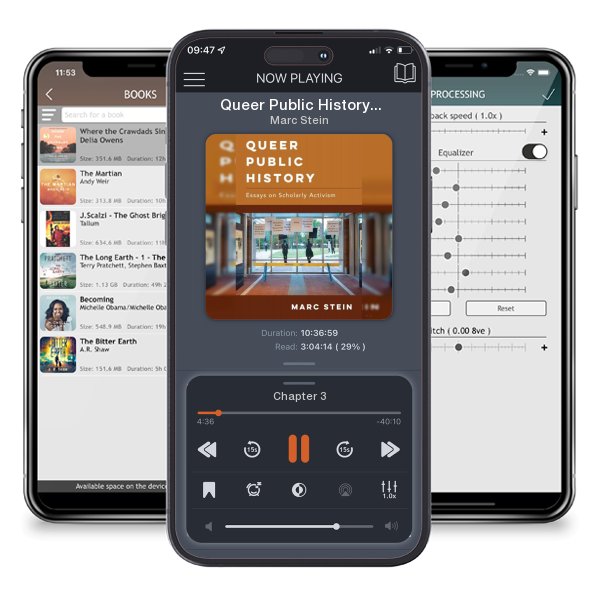Download fo free audiobook Queer Public History: Essays on Scholarly Activism by Marc Stein and listen anywhere on your iOS devices in the ListenBook app.