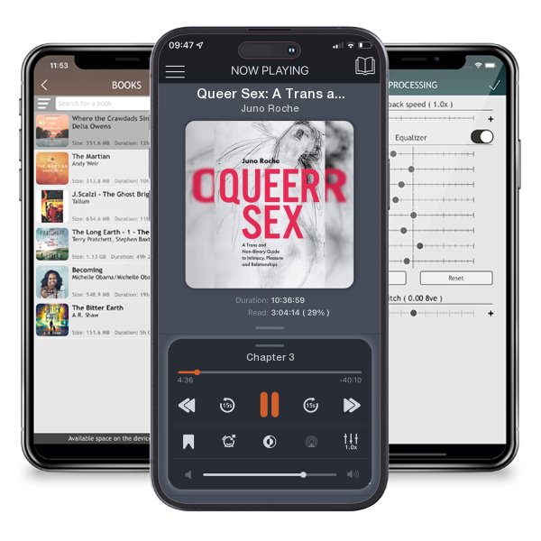 Download fo free audiobook Queer Sex: A Trans and Non-Binary Guide to Intimacy, Pleasure... by Juno Roche and listen anywhere on your iOS devices in the ListenBook app.