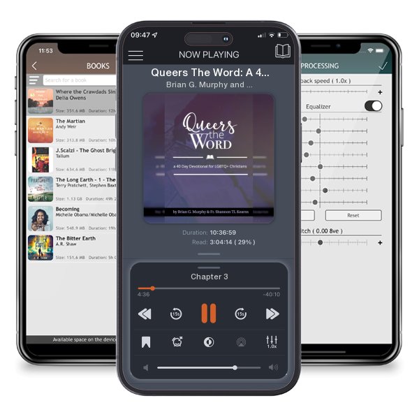 Download fo free audiobook Queers The Word: A 40 Day Devotional for LGBTQ+ Christians by Brian G. Murphy and Shannon Tl Kearns and listen anywhere on your iOS devices in the ListenBook app.