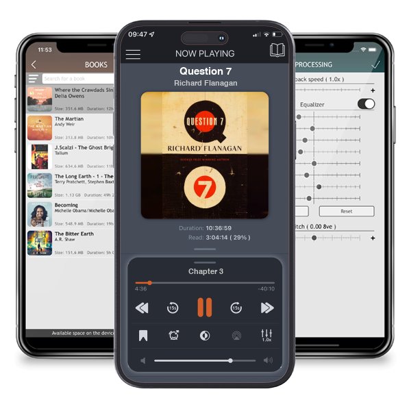 Download fo free audiobook Question 7 by Richard Flanagan and listen anywhere on your iOS devices in the ListenBook app.