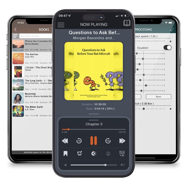 Download fo free audiobook Questions to Ask Before Your Bat Mitzvah by Morgan Bassichis and Nicole Eisenman and listen anywhere on your iOS devices in the ListenBook app.