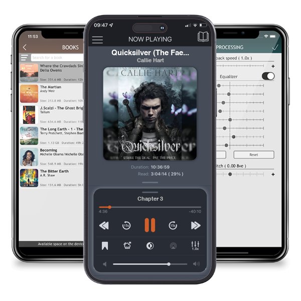 Download fo free audiobook Quicksilver (The Fae & Alchemy Series Book 1) by Callie Hart and listen anywhere on your iOS devices in the ListenBook app.