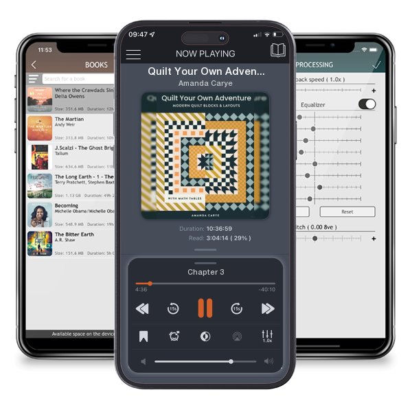 Download fo free audiobook Quilt Your Own Adventure: Modern Quilt Blocks and Layouts to... by Amanda Carye and listen anywhere on your iOS devices in the ListenBook app.