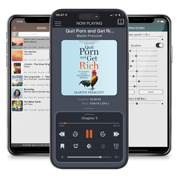 Download fo free audiobook Quit Porn and Get Rich by Martin Prescott and listen anywhere on your iOS devices in the ListenBook app.