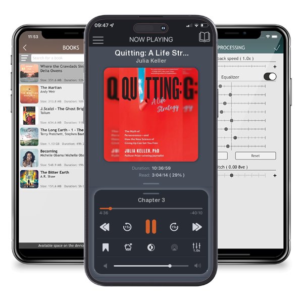 Download fo free audiobook Quitting: A Life Strategy: The Myth of Perseverance--And How... by Julia Keller and listen anywhere on your iOS devices in the ListenBook app.