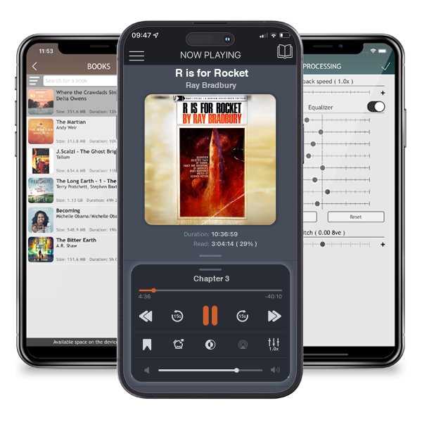 Download fo free audiobook R is for Rocket by Ray Bradbury and listen anywhere on your iOS devices in the ListenBook app.