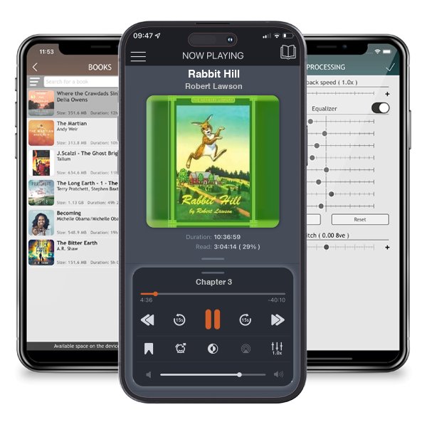 Download fo free audiobook Rabbit Hill by Robert Lawson and listen anywhere on your iOS devices in the ListenBook app.