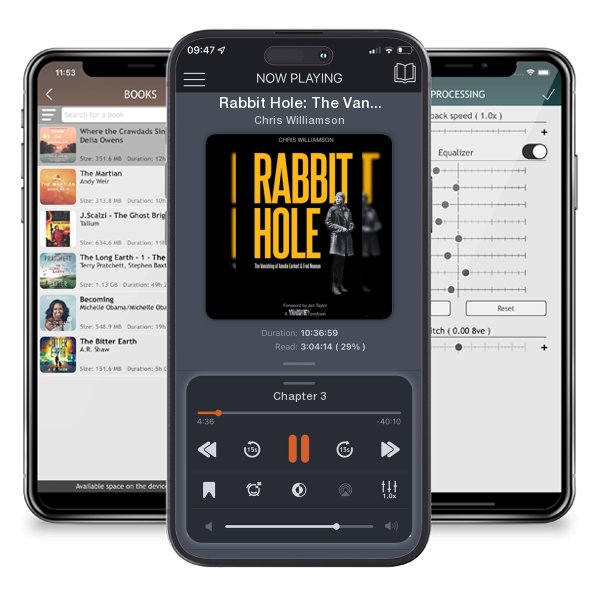 Download fo free audiobook Rabbit Hole: The Vanishing of Amelia Earhart & Fred Noonan by Chris Williamson and listen anywhere on your iOS devices in the ListenBook app.