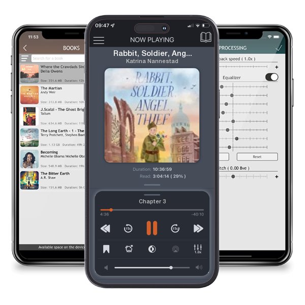 Download fo free audiobook Rabbit, Soldier, Angel, Thief by Katrina Nannestad and listen anywhere on your iOS devices in the ListenBook app.
