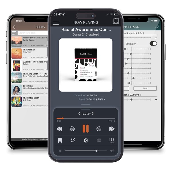 Download fo free audiobook Racial Awareness Conversations for Everyone (R.A.C.E. Cards) by Dana E. Crawford and listen anywhere on your iOS devices in the ListenBook app.