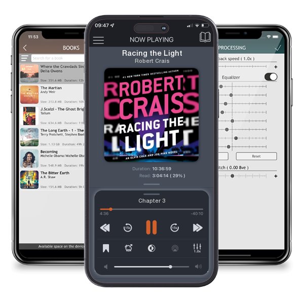Download fo free audiobook Racing the Light by Robert Crais and listen anywhere on your iOS devices in the ListenBook app.