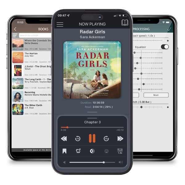 Download fo free audiobook Radar Girls by Sara Ackerman and listen anywhere on your iOS devices in the ListenBook app.