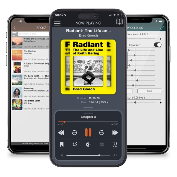 Download fo free audiobook Radiant: The Life and Line of Keith Haring by Brad Gooch and listen anywhere on your iOS devices in the ListenBook app.