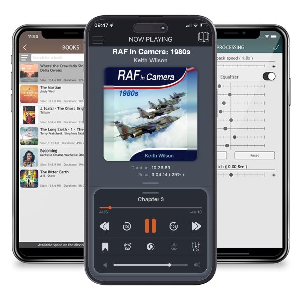 Download fo free audiobook RAF in Camera: 1980s by Keith Wilson and listen anywhere on your iOS devices in the ListenBook app.