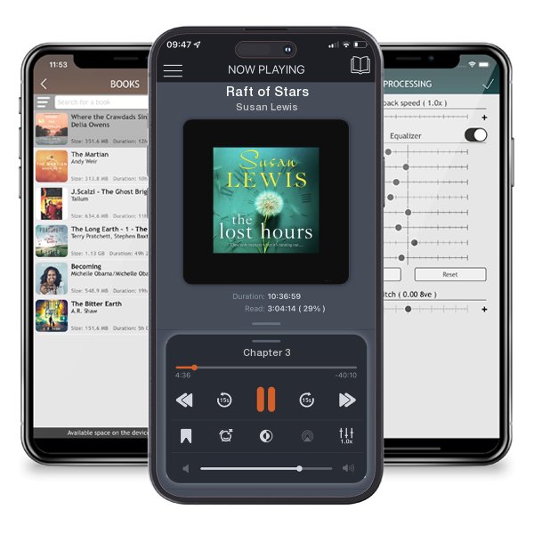 Download fo free audiobook Raft of Stars by Susan Lewis and listen anywhere on your iOS devices in the ListenBook app.