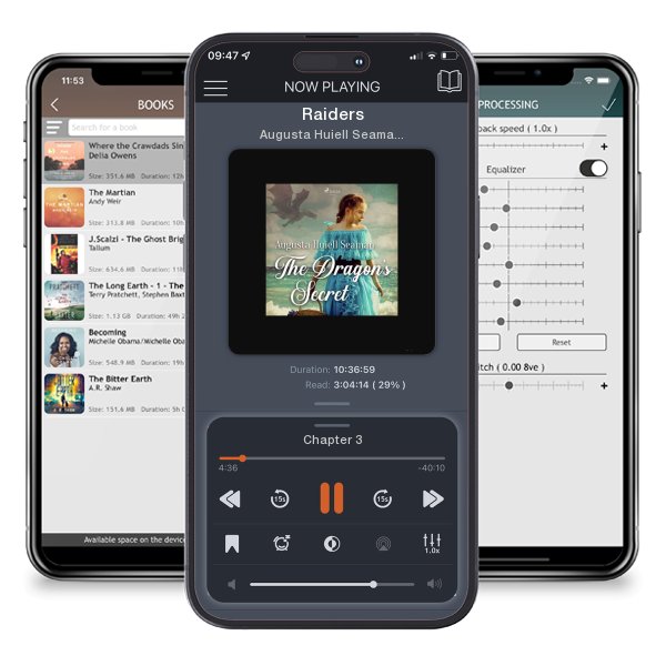 Download fo free audiobook Raiders by Augusta Huiell Seaman and listen anywhere on your iOS devices in the ListenBook app.