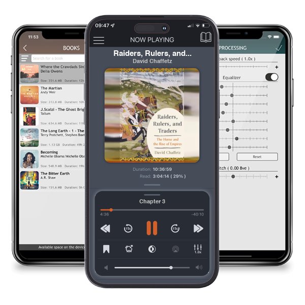 Download fo free audiobook Raiders, Rulers, and Traders: The Horse and the Rise of Empires by David Chaffetz and listen anywhere on your iOS devices in the ListenBook app.