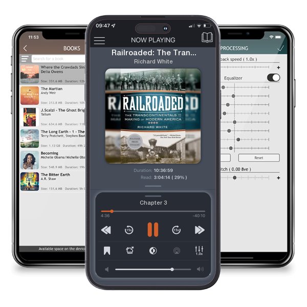 Download fo free audiobook Railroaded: The Transcontinentals and the Making of Modern... by Richard White and listen anywhere on your iOS devices in the ListenBook app.