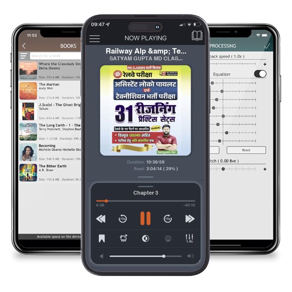 Download fo free audiobook Railway Alp & Technician Reasoning 31 Practice Set Book By Satyam Gupta Md Classes by SATYAM GUPTA MD CLASSES and listen anywhere on your iOS devices in the ListenBook app.