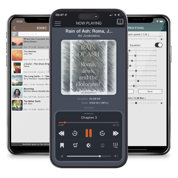 Download fo free audiobook Rain of Ash: Roma, Jews, and the Holocaust by Ari Joskowicz and listen anywhere on your iOS devices in the ListenBook app.