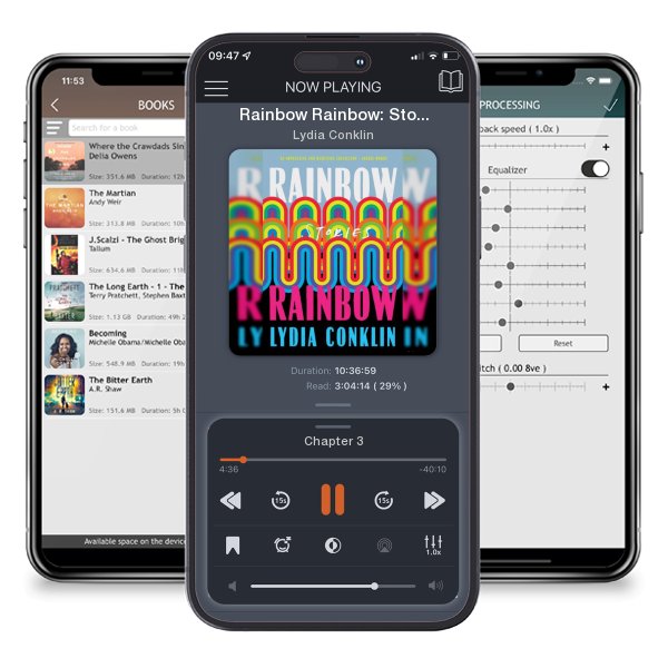 Download fo free audiobook Rainbow Rainbow: Stories by Lydia Conklin and listen anywhere on your iOS devices in the ListenBook app.