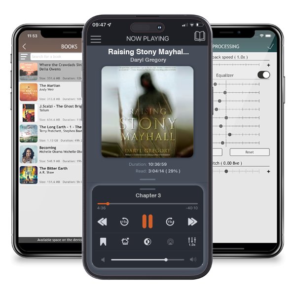 Download fo free audiobook Raising Stony Mayhall by Daryl Gregory and listen anywhere on your iOS devices in the ListenBook app.