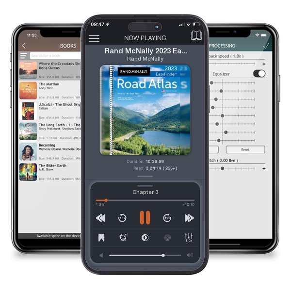 Download fo free audiobook Rand McNally 2023 Easyfinder(r) Midsize Road Atlas by Rand McNally and listen anywhere on your iOS devices in the ListenBook app.