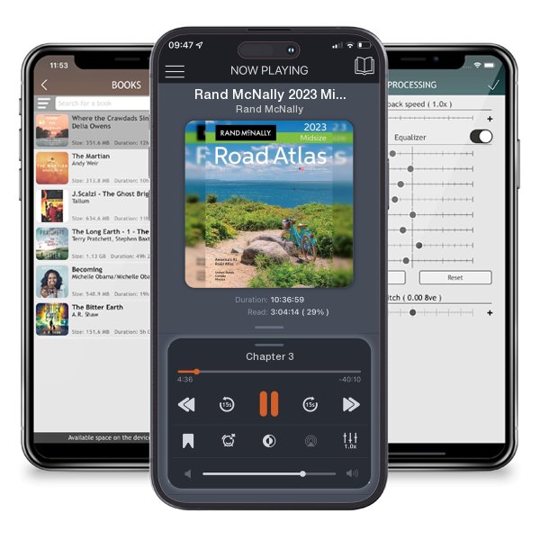 Download fo free audiobook Rand McNally 2023 Midsize Road Atlas by Rand McNally and listen anywhere on your iOS devices in the ListenBook app.
