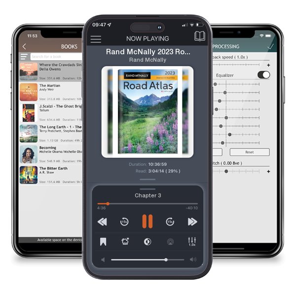 Download fo free audiobook Rand McNally 2023 Road Atlas with Protective Vinyl Cover by Rand McNally and listen anywhere on your iOS devices in the ListenBook app.