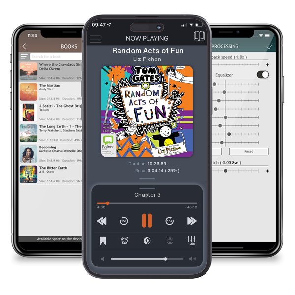 Download fo free audiobook Random Acts of Fun by Liz Pichon and listen anywhere on your iOS devices in the ListenBook app.