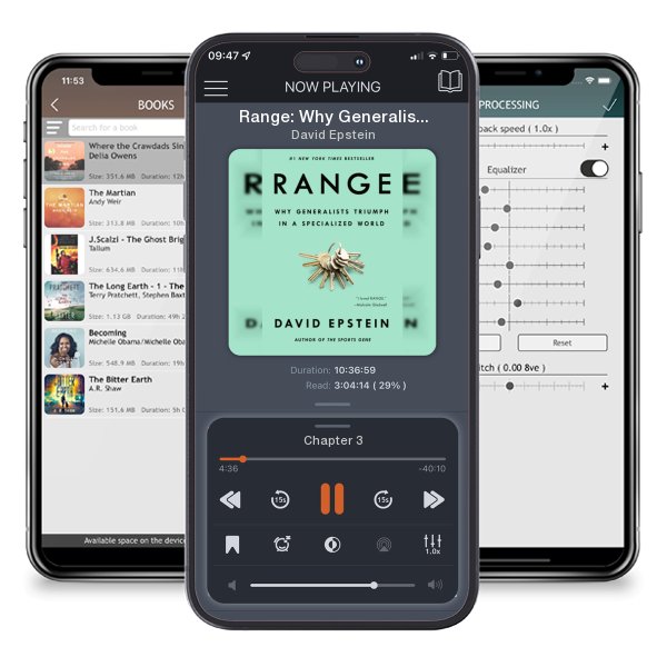 Download fo free audiobook Range: Why Generalists Triumph in a Specialized World by David Epstein and listen anywhere on your iOS devices in the ListenBook app.
