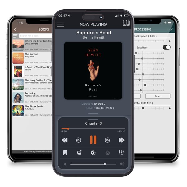 Download fo free audiobook Rapture's Road by Seán Hewitt and listen anywhere on your iOS devices in the ListenBook app.