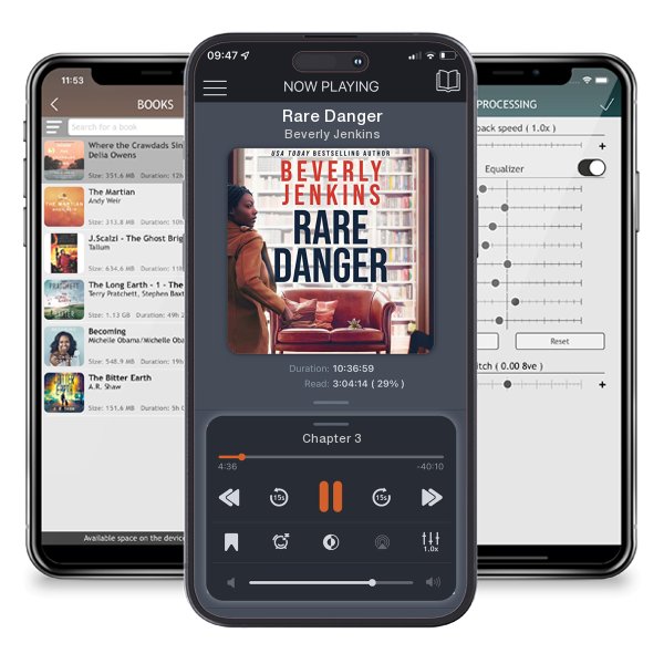 Download fo free audiobook Rare Danger by Beverly Jenkins and listen anywhere on your iOS devices in the ListenBook app.