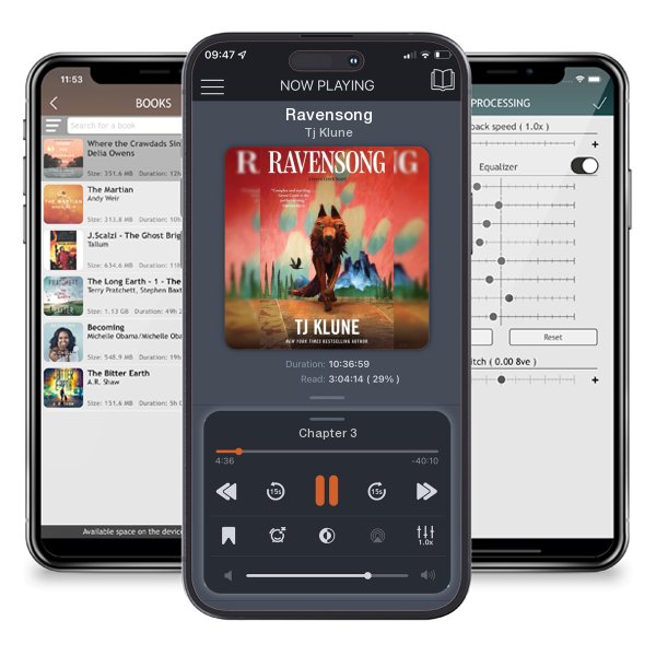 Download fo free audiobook Ravensong by Tj Klune and listen anywhere on your iOS devices in the ListenBook app.