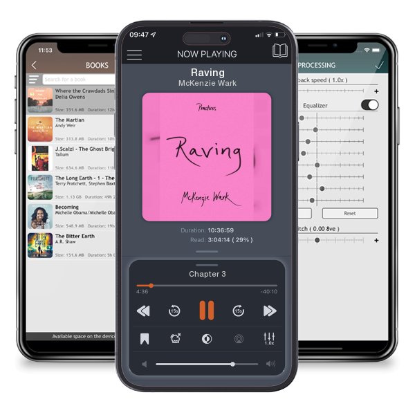 Download fo free audiobook Raving by McKenzie Wark and listen anywhere on your iOS devices in the ListenBook app.