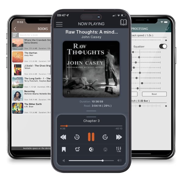 Download fo free audiobook Raw Thoughts: A mindful fusion of literary and photographic art by John Casey and listen anywhere on your iOS devices in the ListenBook app.