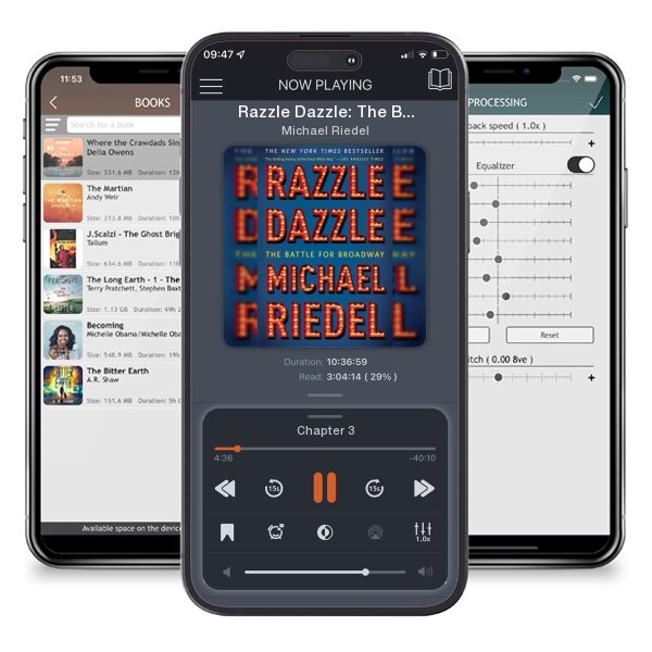 Download fo free audiobook Razzle Dazzle: The Battle for Broadway by Michael Riedel and listen anywhere on your iOS devices in the ListenBook app.