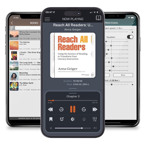 Download fo free audiobook Reach All Readers: Using the Science of Reading to Transform... by Anna Geiger and listen anywhere on your iOS devices in the ListenBook app.