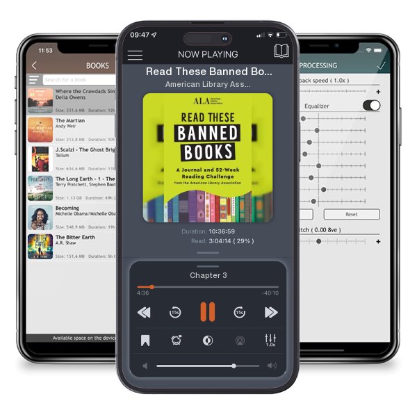 Download fo free audiobook Read These Banned Books: A Journal and 52-Week Reading... by American Library Association (ALA) and listen anywhere on your iOS devices in the ListenBook app.
