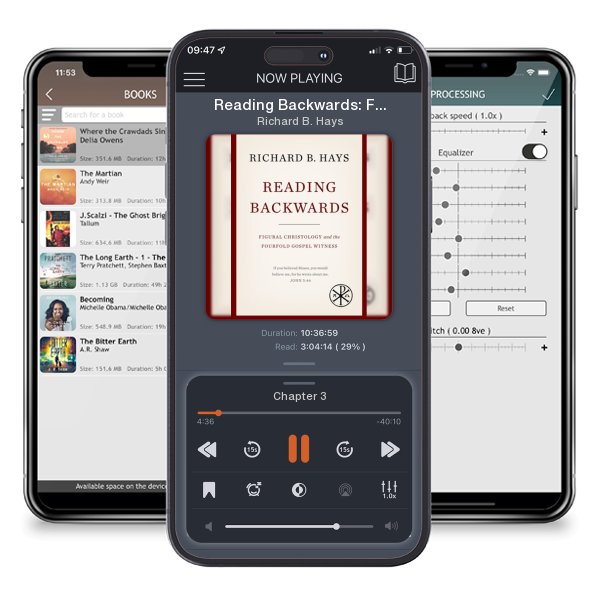 Download fo free audiobook Reading Backwards: Figural Christology and the Fourfold Gospel Witness by Richard B. Hays and listen anywhere on your iOS devices in the ListenBook app.