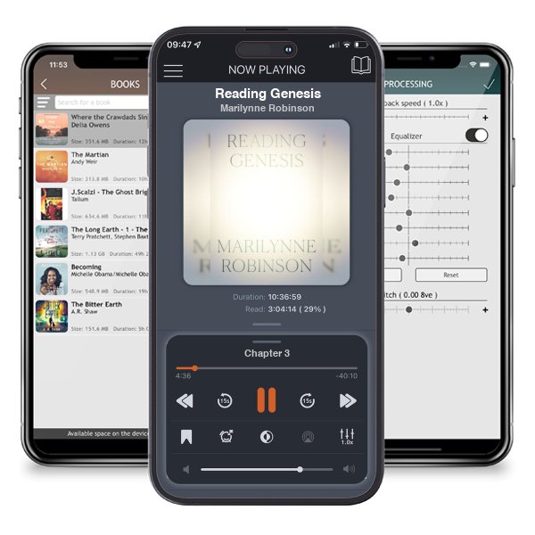 Download fo free audiobook Reading Genesis by Marilynne Robinson and listen anywhere on your iOS devices in the ListenBook app.