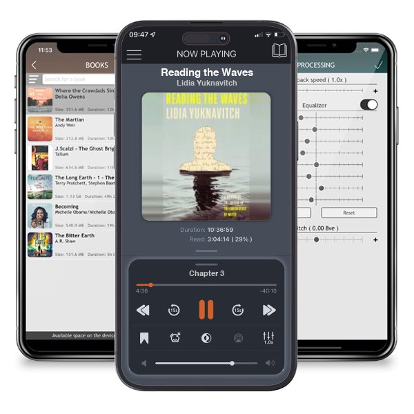 Download fo free audiobook Reading the Waves by Lidia Yuknavitch and listen anywhere on your iOS devices in the ListenBook app.